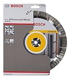 Bosch Pro Diamanttrennscheibe Best for Universal and Metal zum Schneiden von Metall (Ø 230 mm)