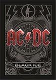 Heart Rock Licensed Flagge AC/DC – Black Ice, Stoff, Mehrfarbig, 110 x 75 x 0,1 cm