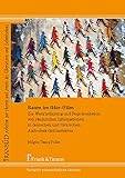 Raum im (Hör-)Film: Zur Wahrnehmung und Repräsentation von räumlichen Informationen in deutschen und türkischen Audiodeskriptionstexten (TRANSÜD. Arbeiten ... Praxis des Übersetzens und Dolmetschens)