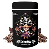 Mr.Rigo® Premium Roh Kakao Nibs aus Edel Kakao, zuckerfrei, ohne Zusätze, vegan, fairtrade, naturbelassen (250g Start Set mit Dose)