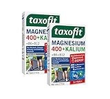 taxofit® Magnesium 400 + Kalium 2x 45 Tabletten für Muskeln, Energieleistung und Elektrolythaushalt