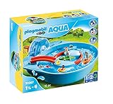 Playmobil 1.2.3 Aqua 70267 Fröhliche Wasserbahn mit bunten Tieren, niedlichen Figuren und verschiedener Spielfunktionen, ohne verschluckbare Einzelteile, Ab 1,5 Jahren [Toy Award 2020]