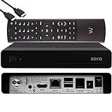 VU+ Zero HW Version 2 - 1x DVB-S2 Full-HD Sat Tuner E2 Linux Receiver, YouTube, Satellit Receiver mit Aufnahmefunktion, Kartenleser, Media Player, USB, + EasyMouse HDMI-Kabel, schwarz