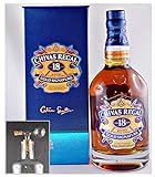 Chivas Regal 18 Jahre Scotch Whisky + 1 Glaskugelportionierer