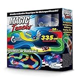 BCdirekt Car Track Magic Tracks Starter Set | Racing car Toy for Children from 3 Years Old Fluorescent | Magic Tracks car | with self Moving car