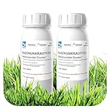 Terra Domi Rasenunkrautvernichter 2x500 ml, Referenzmittel: Dicotex für bis zu 1200 m² Rasenfläche, stark gegen übliche Unkräuter & schwer bekämpfbare Arten, Herbizid für den perfekten G