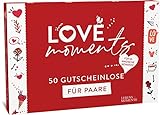 Love Moments Losbox für Paare - 50 Gutscheine - Liebe, Spaß und Spiel für Pärchen - Geschenk für Sie und Ihn - Geschenkidee Freund - Jahrestag - Hochzeitstag - Frauen - Männer - Lifeboard
