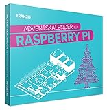 FRANZIS 55103 - Raspberry Pi Adventskalender, in 24 Tagen eine Weihnachtskrippe bauen und programmieren, inkl. 52-seitigem Handbuch, ohne Löten