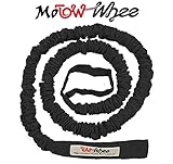 TowWhee - MoTowWhee - Das Original Bungee Abschleppseil für Motorräder | E-Bikes extra starker Stretch Zuggurt für Bergungsschleppen (nur MoTowWhee)