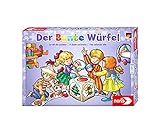 Noris 606011289 Der Bunte Würfel, der fröhliche und kindgerechte Würfelspiel Klassiker für Klein und Groß, ab 4 Jahren