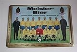Eintracht Braunschweig Blechschild 20x30 cm Meister Bier - Deutscher Meister 1967