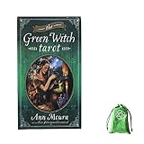 Die Grüne Hexe Tarotkarten,The Green Witch Tarot Cards,with Bag,Firend Game
