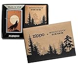 Woodchuck ZIPPO Wolf Emblem beidseitig Feuerzeug Neuheit 2020-60004939