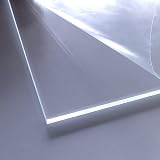 Cuadros Lifestyle | 4mm Acrylglas 40 x 40 cm 2er Pack | PMMA XT | transparent | glasklar | UV beständig | beidseitig foliert | im Zuschnitt 400 x 400 mm 2