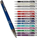 Your Gravur - Kugelschreiber mit Gravur | Cosmo - personalisierter Stift - Werbekugelschreiber mit Wunschtext & Logo - 1-2 Tage Lieferzeit - Anzahl: 1