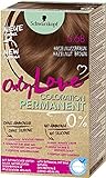 Only Love Coloration 668 Haselnussbraun Stufe 3 (143 ml), schonende, permanente Haarfarbe, lebendige & intensive Farben mit einer perfekten Grauabdeckung