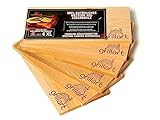 6 Pack XL Grillbretter - Zedernholzbrett zum Grillen - Räucherbretter aus Zedernholz von grillart® hergestellt aus 100% natürlichem Western Red Zedernholz für einen besonderen Grillgeschmack