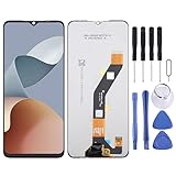 Mobiltelefone Ersatzzubehör Fr ZTE Blade A34 LCD -Bildschirm mit Digitalisierer Vollbaugruppe (schwarz) Rep