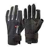 Musto 2018 Essential Segelhandschuhe Sailing Long Finger Gloves Black AUGL002 Size - - Small