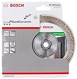 Bosch Professional Diamanttrennscheibe Best for Hard Ceramic (Fliesen, 125 x 22,23 mm, Zubehör Winkelschleifer)