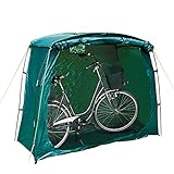 TTWLJJ Großes Bike Storage Shed Zelt im Freien Wasserdichten Fahrrad-Zelt Platzsparend mit Tragetasche für alle Jahreszeit Wetterwiederverwendbare 200 x 80 x 150 cm