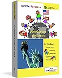 Amerikanisch-Kindersprachkurs von Sprachenlernen24.de: Kindgerecht bebildert und vertont für ein spielerisches Amerikanischlernen. Ab 5 Jahren. PC CD-ROM für Windows 8,7,Vista,XP / Linux / Mac OS X