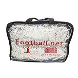 ZHAOCI 2 Packungen Fußball-/Fußballtor Ersatznetz Passend für 5-7 Personen Tor, PE Polyethylen Fußballnetz (Höhe 2m * Breite 3m)