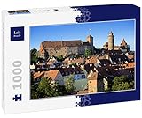 Lais Puzzle Burg Kaiserburg in Nürnberg mit Altstadt im Sommer 1000 Teile
