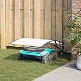 BOWEKAM Home & Garden-Mähroboter Garage schwarz 80x101x46 cm-Möbelw