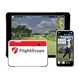 FlightScope Mevo+ Tragbarer persönlicher Startmonitor und Simulator für Golf