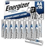 Energizer Batterien AA, wiederaufladbar, 16 Stück, Ultimate Lithium Amazon Exklusiv