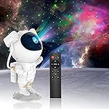 Astronaut LED Galaxy Projector Starry Sky Night Light, Astronaut Star Projector with Mist, Remote Control and Timer, for Bedroom and Ceiling Projector, Gifts for Children and Adults