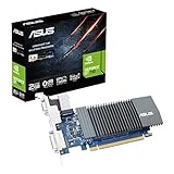 ASUS GeForce GT 730 2GB GDDR5 Low-Profile-Grafikkarte (0dB-Kühlung, Unterstützung für 3 Bildschirme, GPU Tweak II, 1x VGA, 1x DVI, 1x HDMI, GT730-SL-2GD5-BRK-E)
