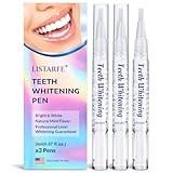 Teeth Whitening Pen 3 Pcs, Teeth whitening Gel Professionally Formulated, Teeth Whitening Essence Pen, Effective, Low Sensitivity, Mint F