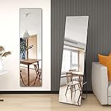 LVSOMT 160CM*45CM Ganzkörperspiegel Standspiegel Wandspiegel Ganzkörperspiegel Hoher Spiegel Langer Spiegel für Schlafzimmer Wohnzimmer