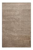 Homie Living Vielfältiger Hochflor-Wollteppich Schlichte Eleganz und harmonische Farben Perfekt für Wohnzimmer Arbeitszimmer und Kinderzimmer - Rossi (200 x 300 cm, Sand beige)