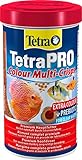 Tetra Pro Colour Multi-Crisps - Premium Fischfutter mit Farbkonzentrat für schöne, farbenprächtige Fische, 500