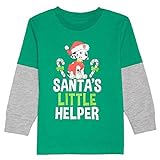 Santa's Little Helfer Langarm T-Shirt Tee 12 Monate Paw Patrol