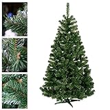 Limpol Weihnachtsbaum Fichte Tannenbaum 150cm 180cm Künstlicher Christbaum Tanne Weihnachten Weihnachtsschmück (150cm)