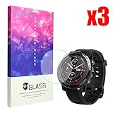 LvBU Displayschutzfolie Kompatibel Für Amazfit Stratos 3, 9H Härte Panzerglas Schutzfolie für Amazfit Stratos 3 Smartwatch (3 Pack)