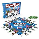 Hasbro Monopoly E6603100 Monopoly Fortnite Edition, Familienspiel, Multicolor