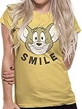 T-Shirt (Unisex-Xl) Smile (Yellow)