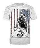 Assassin's Creed 3 -XL- Flag and Connor, weiss