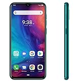 Ulefone Note 7P (2019) 4G Smartphone ohne Vertrag, 6,1-Zoll-Wassertropfen-Bildschirm, Android 9.0-DUAL SIM Handy, MTK6761 2,0 GHz 3 GB RAM 32 GB ROM, dreifache Rückfahrkamera, Fingerabdruck Grü