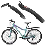 MidGard Fahrrad Kotflügel Bike Schutzblech für vorne und hinten für 24-29 Zoll