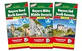 Bayern, Autokarten Set 1:150.000 (freytag & berndt Auto + Freizeitkarten)