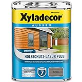 XYLADECOR Holzschutz-Lasur Plus Grau 4l - 5362565