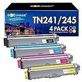 GPC IMAGE TN241 TN245 Kompatibel für Brother MFC 9332CDW Toner DCP 9022CDW MFC 9142 CDN HL-3142CW MFC-9332CDW MFC-9142CDN DCP-9022CDW DCP-9020CDW HL-3152CDW HL-3140CW TN245C TN245Y TN245M (4er-Pack)