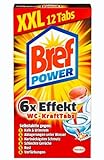 Bref Power WC-KraftTabs, WC Reiniger, 2er Pack  (2 x 12 Tabs)