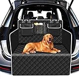 Alfheim Universal Kofferraumschutz für Hunde - Reißfeste und wasserdichte Kofferraum-Hundematte - rutschfeste waschbare Kofferraumabdeckung mit Seitenschutz